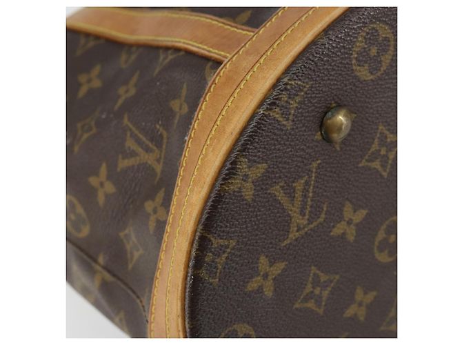 LOUIS VUITTON Borsa a Spalla Monogram Bucket GM M42236 LV Auth 147839 Monogramma - vista 16