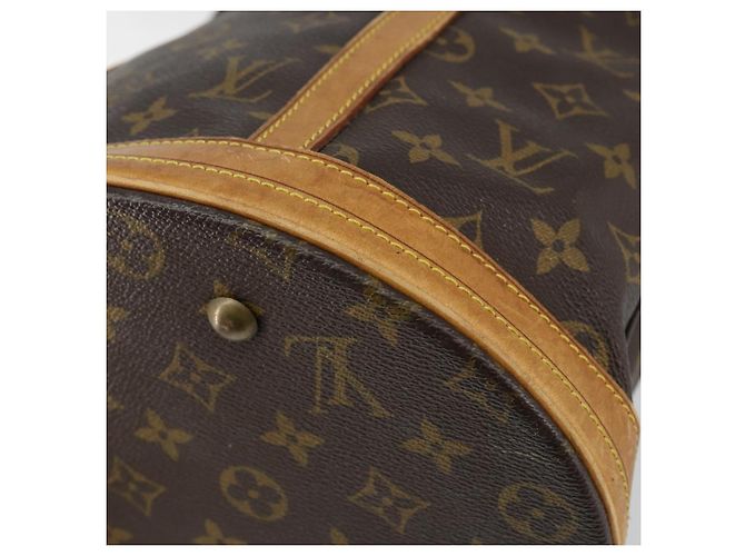 LOUIS VUITTON Borsa a Spalla Monogram Bucket GM M42236 LV Auth 147839 Monogramma - vista 17