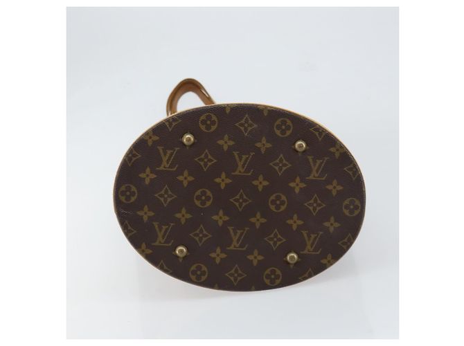 LOUIS VUITTON Borsa a Spalla Monogram Bucket GM M42236 LV Auth 147839 Monogramma - vista 5
