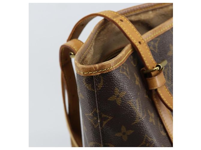 LOUIS VUITTON Borsa a Spalla Monogram Bucket GM M42236 LV Auth 147839 Monogramma - vista 8