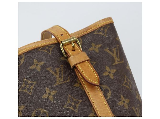 LOUIS VUITTON Borsa a Spalla Monogram Bucket GM M42236 LV Auth 147839 Monogramma - vista 9