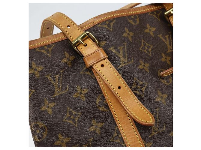 LOUIS VUITTON Borsa a Spalla Monogram Bucket GM M42236 LV Auth hk3211 Monogramma - vista 10