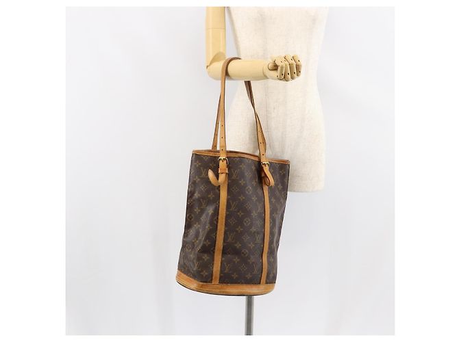 LOUIS VUITTON Borsa a Spalla Monogram Bucket GM M42236 LV Auth hk3211 Monogramma - vista 24