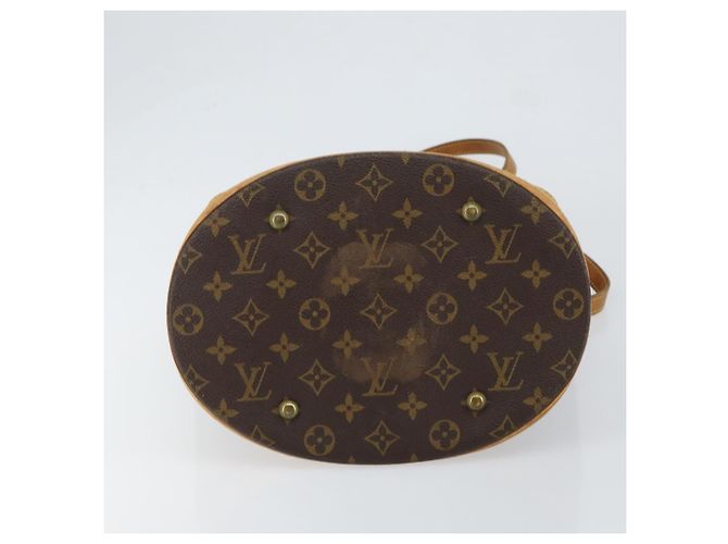 LOUIS VUITTON Borsa a Spalla Monogram Bucket GM M42236 LV Auth hk3211 Monogramma - vista 5