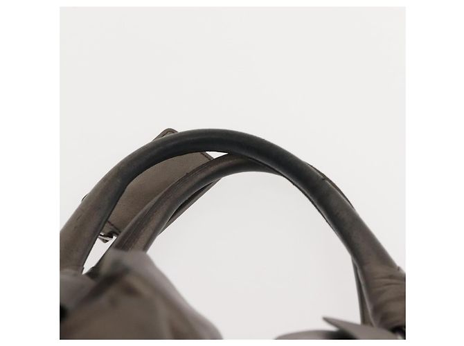 Borsa a Spalla in Pelle PRADA Argento Auth 147780 - vista 14
