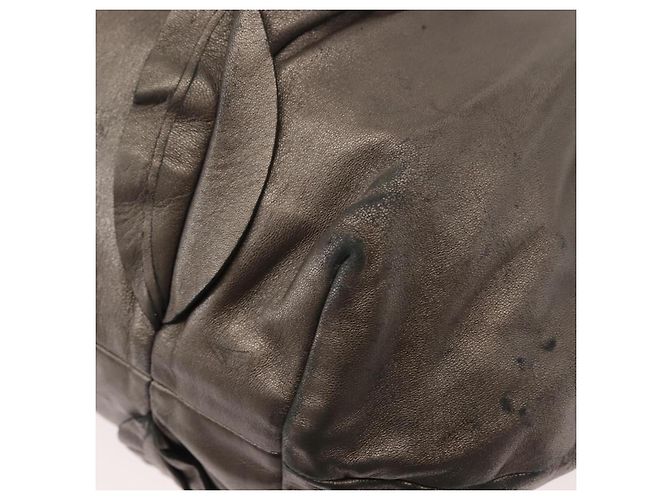 Borsa a Spalla in Pelle PRADA Argento Auth 147780 - vista 15