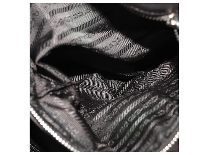 Borsa a Spalla in Pelle PRADA Argento Auth 147780 - vista 23