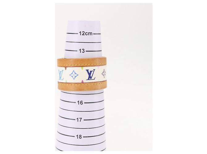 BRACCIALE CERULE MULTICOLOR MONOGRAMMA LOUIS VUITTON BIANCO M92593 LV Auth 143917 - vista 10
