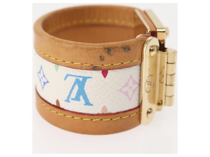 BRACCIALE CERULE MULTICOLOR MONOGRAMMA LOUIS VUITTON BIANCO M92593 LV Auth 143917 - vista 5