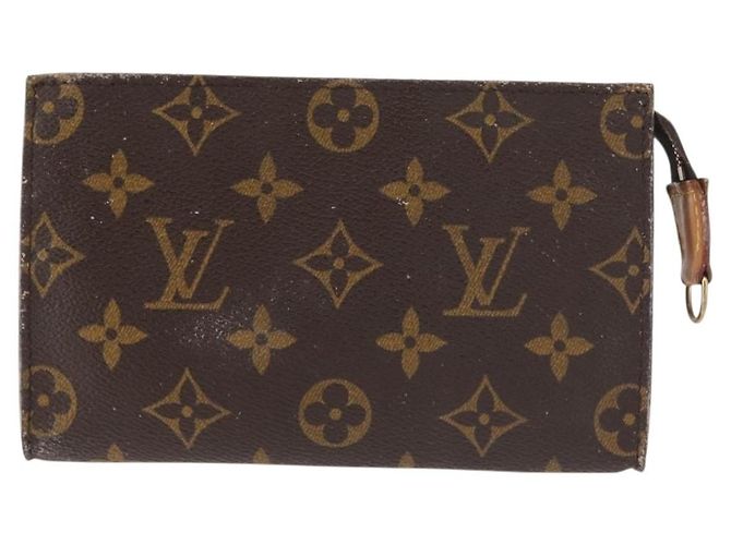 Bucket LOUIS VUITTON Monogramma Secchiello PM Pochette Accessorio LV Auth 145529 - vista 13