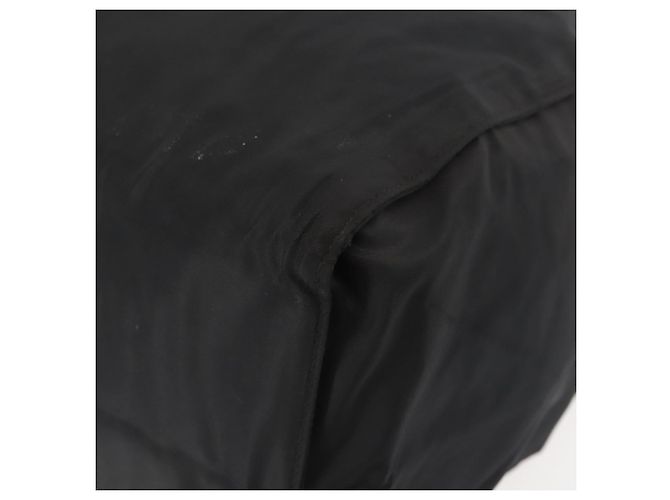 PRADA Borsa a mano in nylon metal nero oro Auth ti3459 D'oro - vista 15