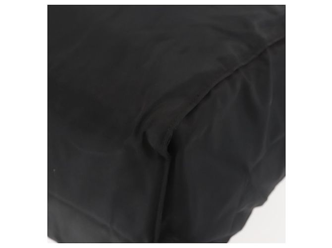 PRADA Borsa a mano in nylon metal nero oro Auth ti3459 D'oro - vista 17