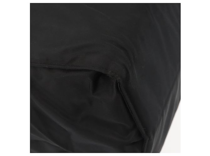 PRADA Borsa a mano in nylon metal nero oro Auth ti3459 D'oro - vista 8