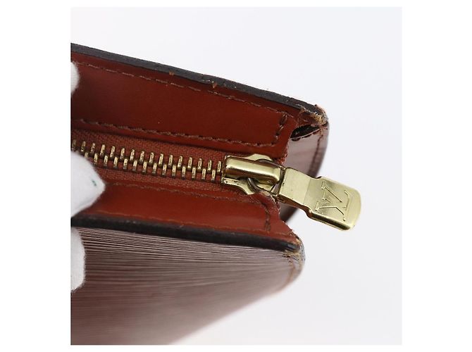 LOUIS VUITTON Borsa a Spalla Epi Saint Jacques Marrone M52263 Auth 145439 - vista 10