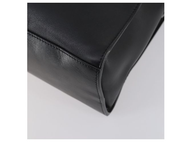 Borsa a mano FENDI in pelle 2 in 1 nera Auth bs29449 Nero - vista 18