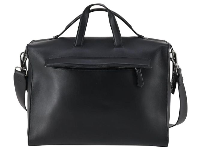 Borsa a mano FENDI in pelle 2 in 1 nera Auth bs29449 Nero - vista 2