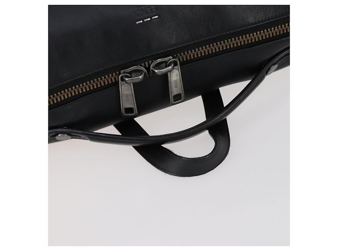 Borsa a mano FENDI in pelle 2 in 1 nera Auth bs29449 Nero - vista 8