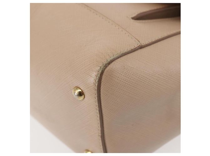 Borsa a Spalla Chain Vala in Pelle Salvatore Ferragamo 2 in 1 Rosa Oro Auth 144333 - vista 16