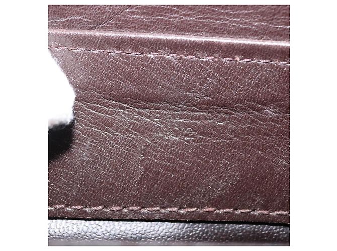 Céline Borsa a Spalla Celine C Sulky in Tela Marrone Oro Auth 145471 D'oro - vista 22