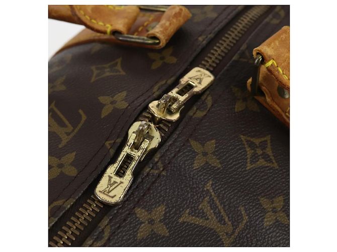 LOUIS VUITTON Borsa Boston Monogram Keepall Bandoulière 60 M41412 LV Auth 144769 Monogramma - vista 10