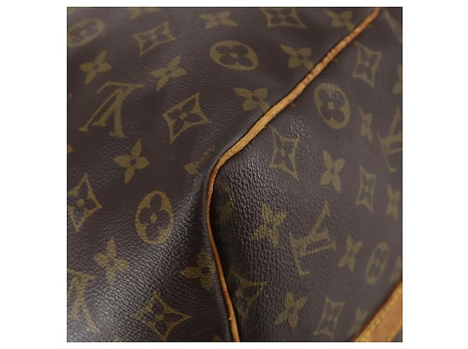LOUIS VUITTON Borsa Boston Monogram Keepall Bandoulière 60 M41412 LV Auth 144769 Monogramma - vista 18