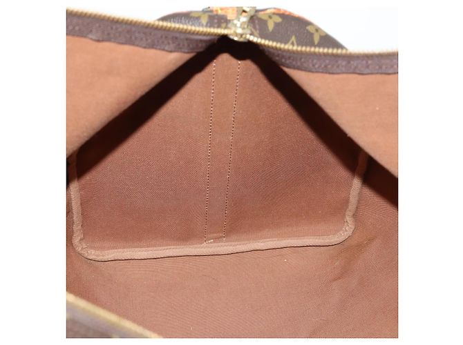 LOUIS VUITTON Borsa Boston Monogram Keepall Bandoulière 60 M41412 LV Auth 144769 Monogramma - vista 23