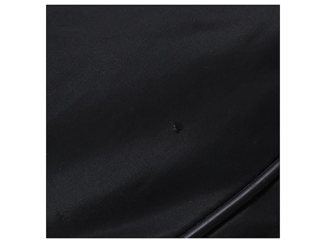 Borsa Boston PRADA Nylon 2way Nera Argento Auth 143770 Nero - vista 4