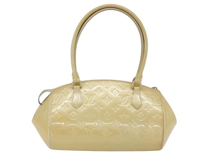 LOUIS VUITTON Monogram Vernis Sherwood PM Bag Broncorail M91491 LV Auth 154843 - view 3