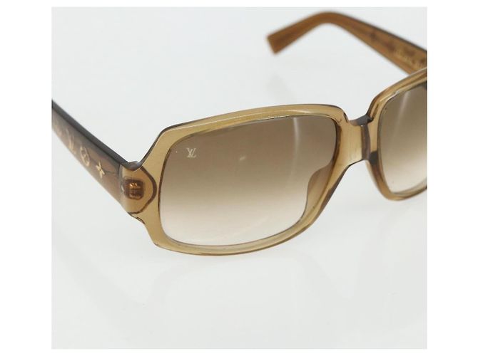 LOUIS VUITTON Sunglasses Brown Z0025E LV Auth bs31345 - view 6