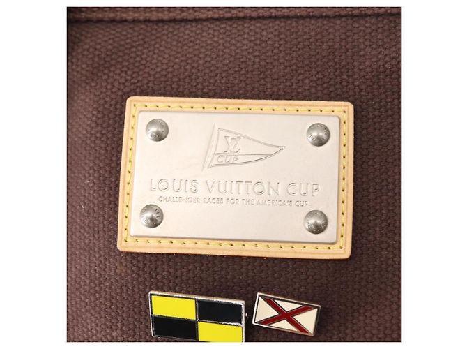 LOUIS VUITTON Antigua Cabas MM Borsa Tote Marrone M80663 LV Auth 155143 - vista 14