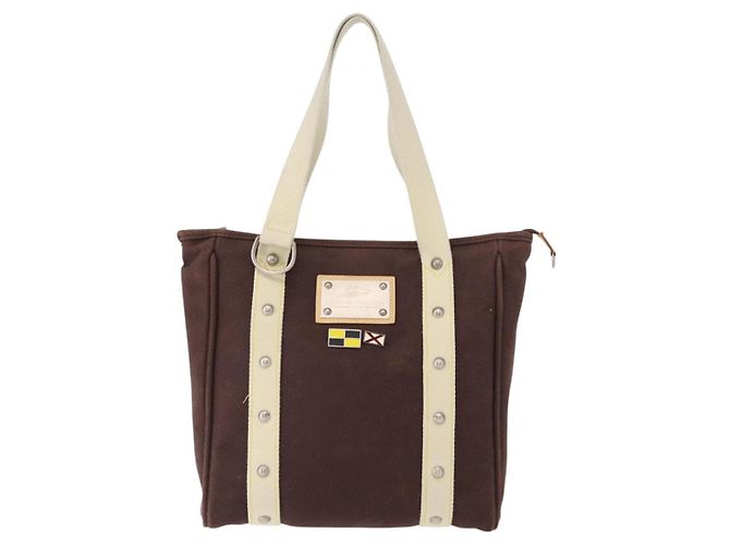 LOUIS VUITTON Antigua Cabas MM Borsa Tote Marrone M80663 LV Auth 155143 - vista 2