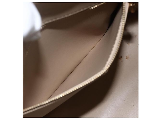 LOUIS VUITTON Borsa a Mano Monogram Vernis Houston Beige M91004 LV Auth bs31286 - vista 20