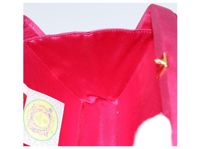 Autre Marque BORSO A MANO IN PELLE INTRECCIATO BOTTEGA VENETA Rosa Oro Auth 155308V D'oro - vista 18