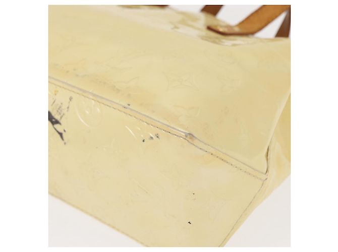 LOUIS VUITTON Borsa a Mano Monogram Vernis Reade PM Perle M91336 LV Auth 149639 - vista 16