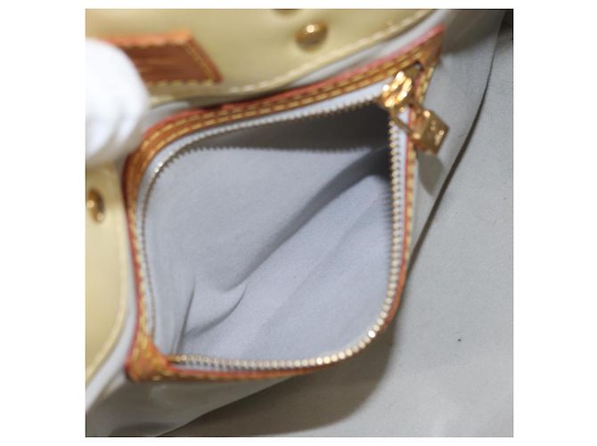LOUIS VUITTON Borsa a Mano Monogram Vernis Reade PM Perle M91336 LV Auth 149639 - vista 24
