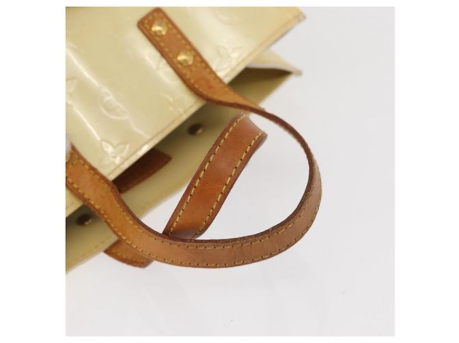 LOUIS VUITTON Borsa a Mano Monogram Vernis Reade PM Perle M91336 LV Auth 149639 - vista 9