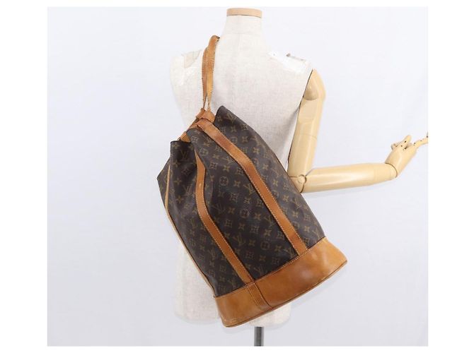 LOUIS VUITTON Borsa a Spalla Monogram Randonnee GM M42244 LV Auth bs30624 Monogramma - vista 22