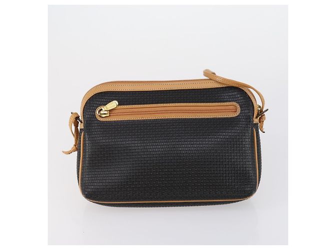 BALLY Borsa a Mano in Pelle 3 Pezzi Nera Auth bs30665 Nero - vista 11