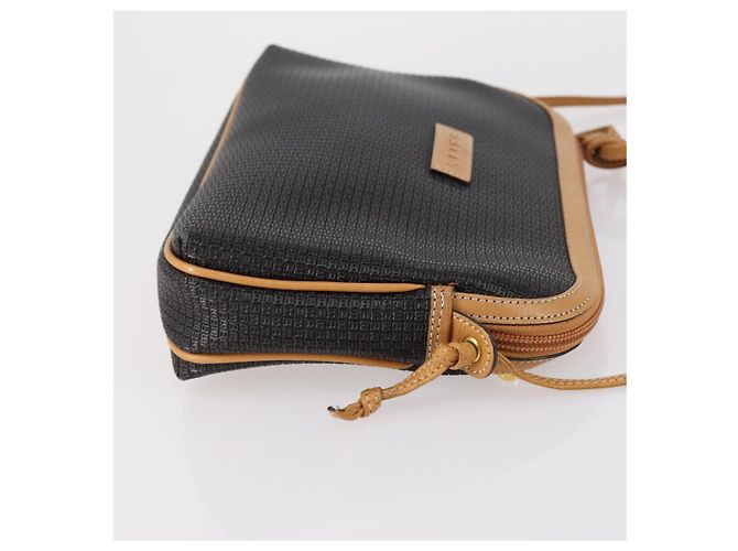 BALLY Borsa a Mano in Pelle 3 Pezzi Nera Auth bs30665 Nero - vista 12