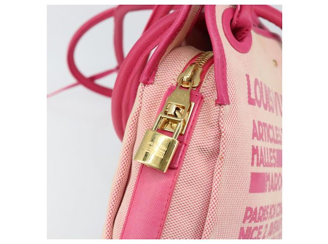 LOUIS VUITTON Borsa a Spalla Cruise Line Rider Rosa M92809 LV Auth 149507 - vista 19