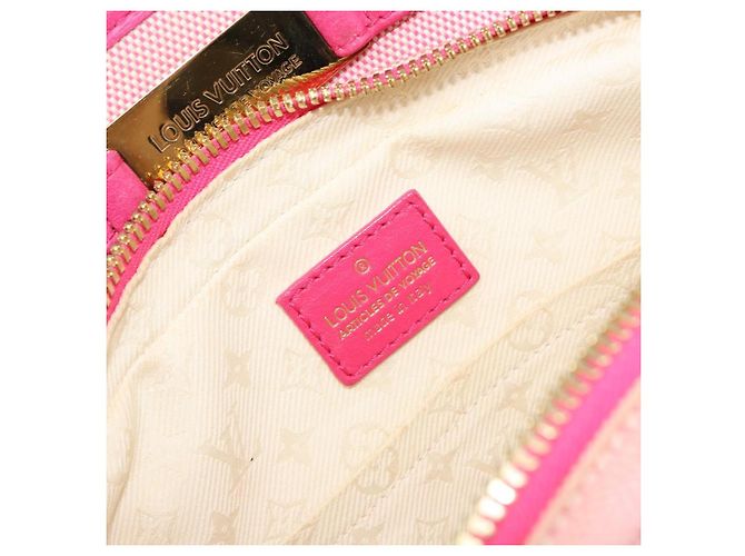 LOUIS VUITTON Borsa a Spalla Cruise Line Rider Rosa M92809 LV Auth 149507 - vista 21