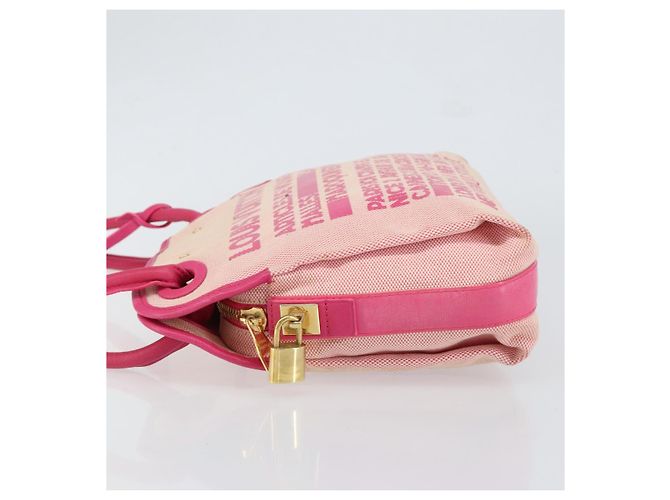 LOUIS VUITTON Borsa a Spalla Cruise Line Rider Rosa M92809 LV Auth 149507 - vista 4