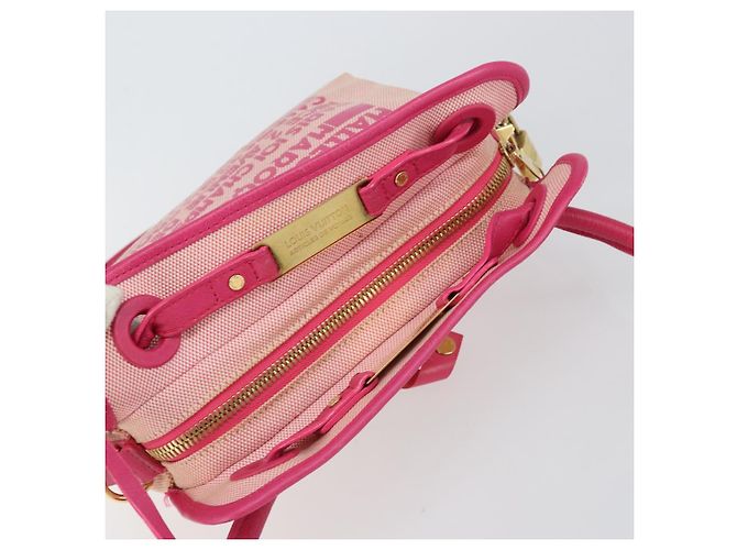 LOUIS VUITTON Borsa a Spalla Cruise Line Rider Rosa M92809 LV Auth 149507 - vista 6