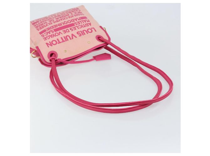 LOUIS VUITTON Borsa a Spalla Cruise Line Rider Rosa M92809 LV Auth 149507 - vista 7