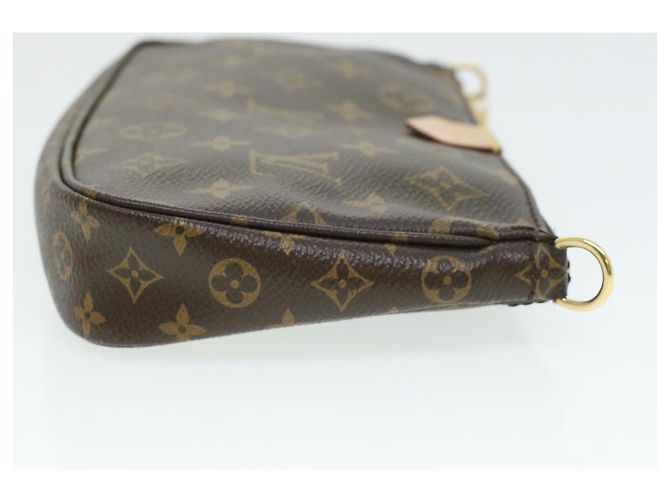 LOUIS VUITTON Monogram Multi Pochette Accessori Pouch Khaki M44813 33620SAM Cachi Monogramma - vista 5