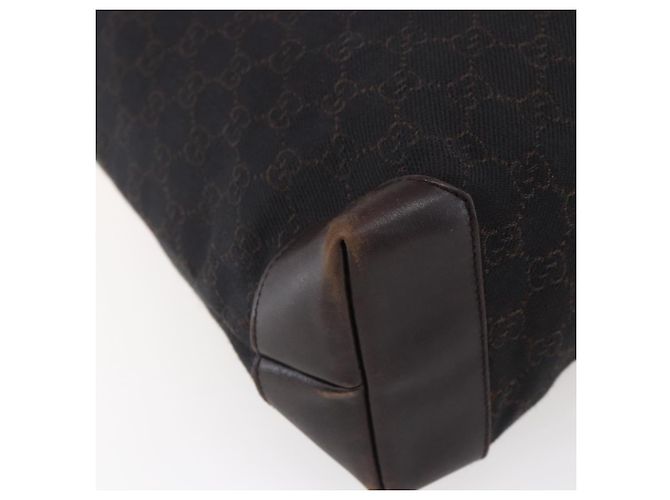 GUCCI GG Canvas Tote Bag Dunkelbraun 28892 00 Auth ep11898 - Ansicht 16
