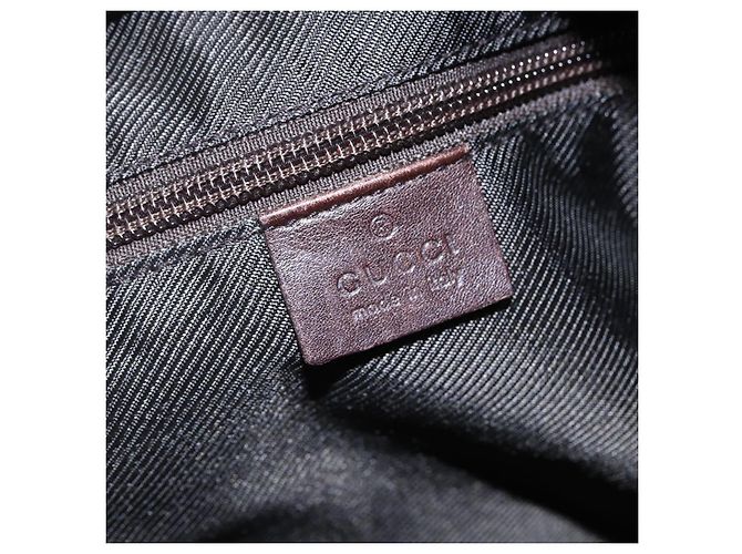 GUCCI GG Canvas Tote Bag Dunkelbraun 28892 00 Auth ep11898 - Ansicht 18