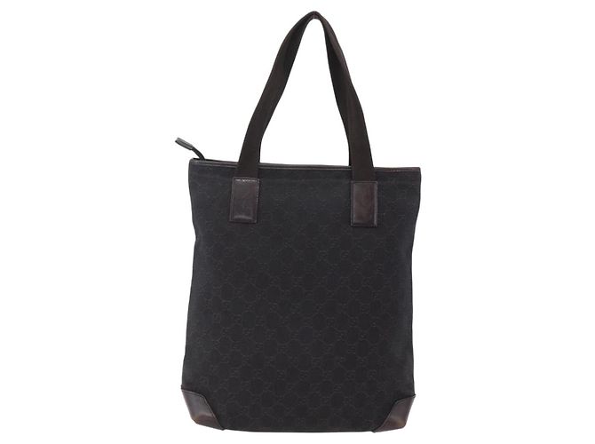 GUCCI GG Canvas Tote Bag Dunkelbraun 28892 00 Auth ep11898 - Ansicht 2
