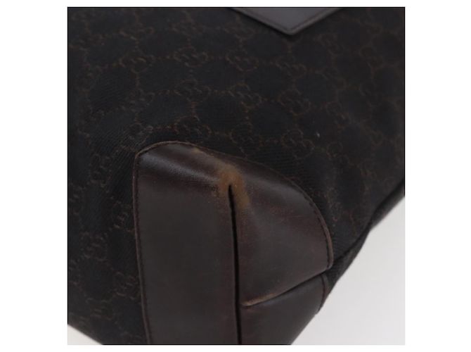 GUCCI GG Canvas Tote Bag Dunkelbraun 28892 00 Auth ep11898 - Ansicht 9