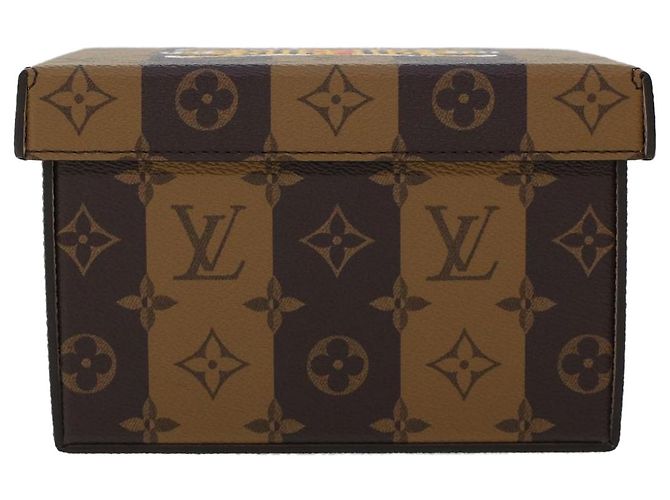KARTONBOX STRIPE TIGER LOUIS VUITTON NIGO Braun GI0718 LV Auth 43816SM - Ansicht 2